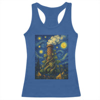 Starry Night Hops Brewery Racerback Tank Top Vintage Hops Beer Lover Painterly