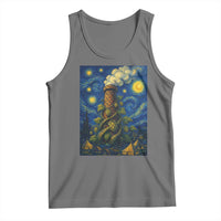 Starry Night Hops Brewery Tank Top Vintage Hops Beer Lover Painterly