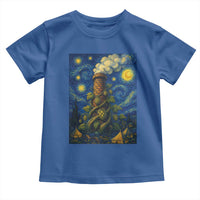 Starry Night Hops Brewery Toddler T Shirt Vintage Hops Beer Lover Painterly