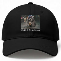 Its Ok To Be Different Jimothy Raccoon Baseball Cap Funny Short Spine Wildlife