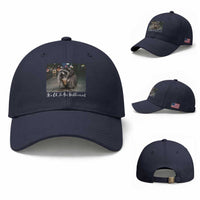 Its Ok To Be Different Jimothy Raccoon Baseball Cap Funny Short Spine Wildlife