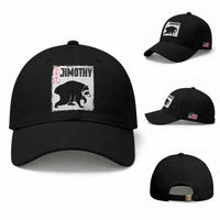 Jimothy The Raccoon Baseball Cap Japanese Style Trash Panda Graphic