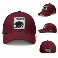 Jimothy The Raccoon Baseball Cap Japanese Style Trash Panda Graphic