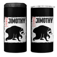 Jimothy The Raccoon 4 in 1 Can Cooler Tumbler Japanese Style Trash Panda Graphic
