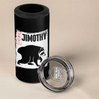 Jimothy The Raccoon 4 in 1 Can Cooler Tumbler Japanese Style Trash Panda Graphic