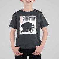 Jimothy The Raccoon T Shirt For Kid Japanese Style Trash Panda Graphic