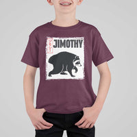 Jimothy The Raccoon T Shirt For Kid Japanese Style Trash Panda Graphic