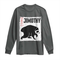 Jimothy The Raccoon Long Sleeve Shirt Japanese Style Trash Panda Graphic
