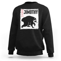 Jimothy The Raccoon Sweatshirt Japanese Style Trash Panda Graphic