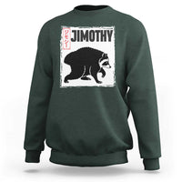 Jimothy The Raccoon Sweatshirt Japanese Style Trash Panda Graphic