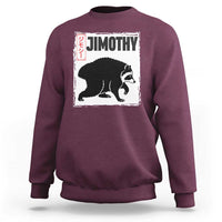 Jimothy The Raccoon Sweatshirt Japanese Style Trash Panda Graphic