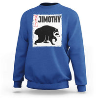 Jimothy The Raccoon Sweatshirt Japanese Style Trash Panda Graphic