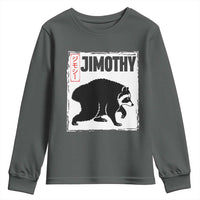 Jimothy The Raccoon Youth Sweatshirt Japanese Style Trash Panda Graphic