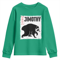 Jimothy The Raccoon Youth Sweatshirt Japanese Style Trash Panda Graphic