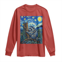 Seattle Trash Panda Starry Night Graphic Long Sleeve Shirt Funny Short King Raccoon