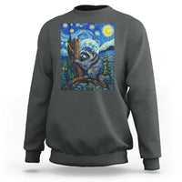 Seattle Trash Panda Starry Night Graphic Sweatshirt Funny Short King Raccoon