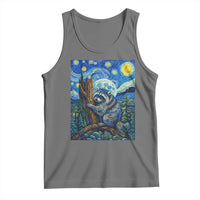 Seattle Trash Panda Starry Night Graphic Tank Top Funny Short King Raccoon
