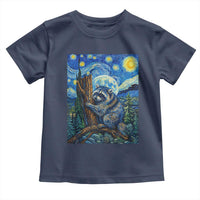Seattle Trash Panda Starry Night Graphic Toddler T Shirt Funny Short King Raccoon