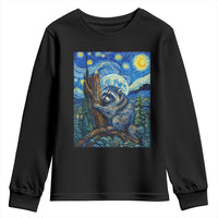 Seattle Trash Panda Starry Night Graphic Youth Sweatshirt Funny Short King Raccoon