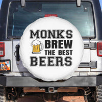 Monks Brew The Best Beers Spare Tire Cover Funny Craft Beer Brewer