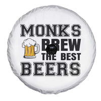 Monks Brew The Best Beers Spare Tire Cover Funny Craft Beer Brewer