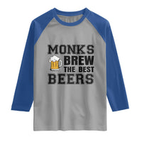 Monks Brew The Best Beers Raglan Shirt Funny Craft Beer Brewer
