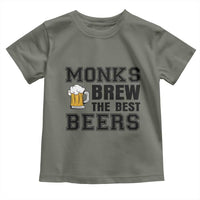 Monks Brew The Best Beers Toddler T Shirt Funny Craft Beer Brewer