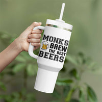 Monks Brew The Best Beers Tumbler With Handle Funny Craft Beer Brewer