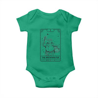 The Brewmaster Tarot Card Baby Onesie Vintage Craft Beer Monk Brewery Art