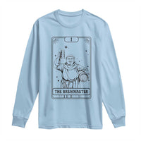 The Brewmaster Tarot Card Long Sleeve Shirt Vintage Craft Beer Monk Brewery Art