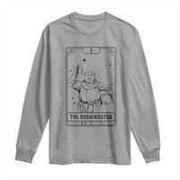 The Brewmaster Tarot Card Long Sleeve Shirt Vintage Craft Beer Monk Brewery Art