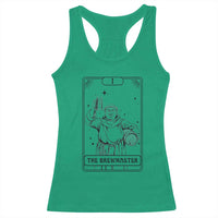 The Brewmaster Tarot Card Racerback Tank Top Vintage Craft Beer Monk Brewery Art