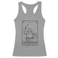 The Brewmaster Tarot Card Racerback Tank Top Vintage Craft Beer Monk Brewery Art