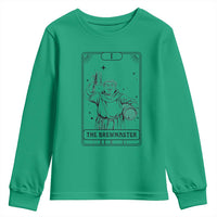 The Brewmaster Tarot Card Youth Sweatshirt Vintage Craft Beer Monk Brewery Art
