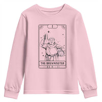 The Brewmaster Tarot Card Youth Sweatshirt Vintage Craft Beer Monk Brewery Art