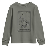 The Brewmaster Tarot Card Youth Sweatshirt Vintage Craft Beer Monk Brewery Art