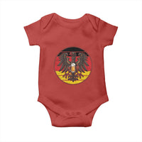 German Eagle Beer Lover Baby Onesie Vintage Bavarian Oktoberfest Beer
