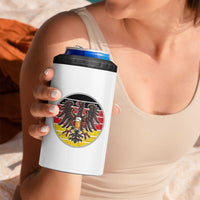 German Eagle Beer Lover 4 in 1 Can Cooler Tumbler Vintage Bavarian Oktoberfest Beer
