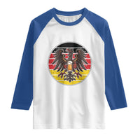 German Eagle Beer Lover Raglan Shirt Vintage Bavarian Oktoberfest Beer