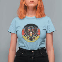 German Eagle Beer Lover T Shirt For Women Vintage Bavarian Oktoberfest Beer