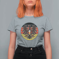 German Eagle Beer Lover T Shirt For Women Vintage Bavarian Oktoberfest Beer
