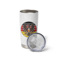 German Eagle Beer Lover Tumbler Cup Vintage Bavarian Oktoberfest Beer