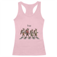 Funny Oktoberfest Wolpertinger Racerback Tank Top German Bavarian Beer Festival Heritage