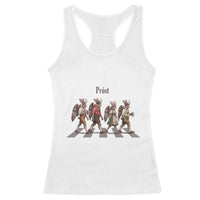 Funny Oktoberfest Wolpertinger Racerback Tank Top German Bavarian Beer Festival Heritage