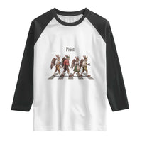Funny Oktoberfest Wolpertinger Raglan Shirt German Bavarian Beer Festival Heritage