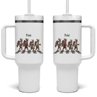 Funny Oktoberfest Wolpertinger Tumbler With Handle German Bavarian Beer Festival Heritage