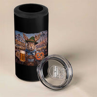Prost Yall Wolpertinger Oktoberfest Bavarian Folklore 4 in 1 Can Cooler Tumbler