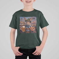 Prost Yall Wolpertinger Oktoberfest Bavarian Folklore T Shirt For Kid