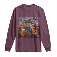 Prost Yall Wolpertinger Oktoberfest Bavarian Folklore Long Sleeve Shirt