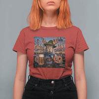Prost Yall Wolpertinger Oktoberfest Bavarian Folklore T Shirt For Women